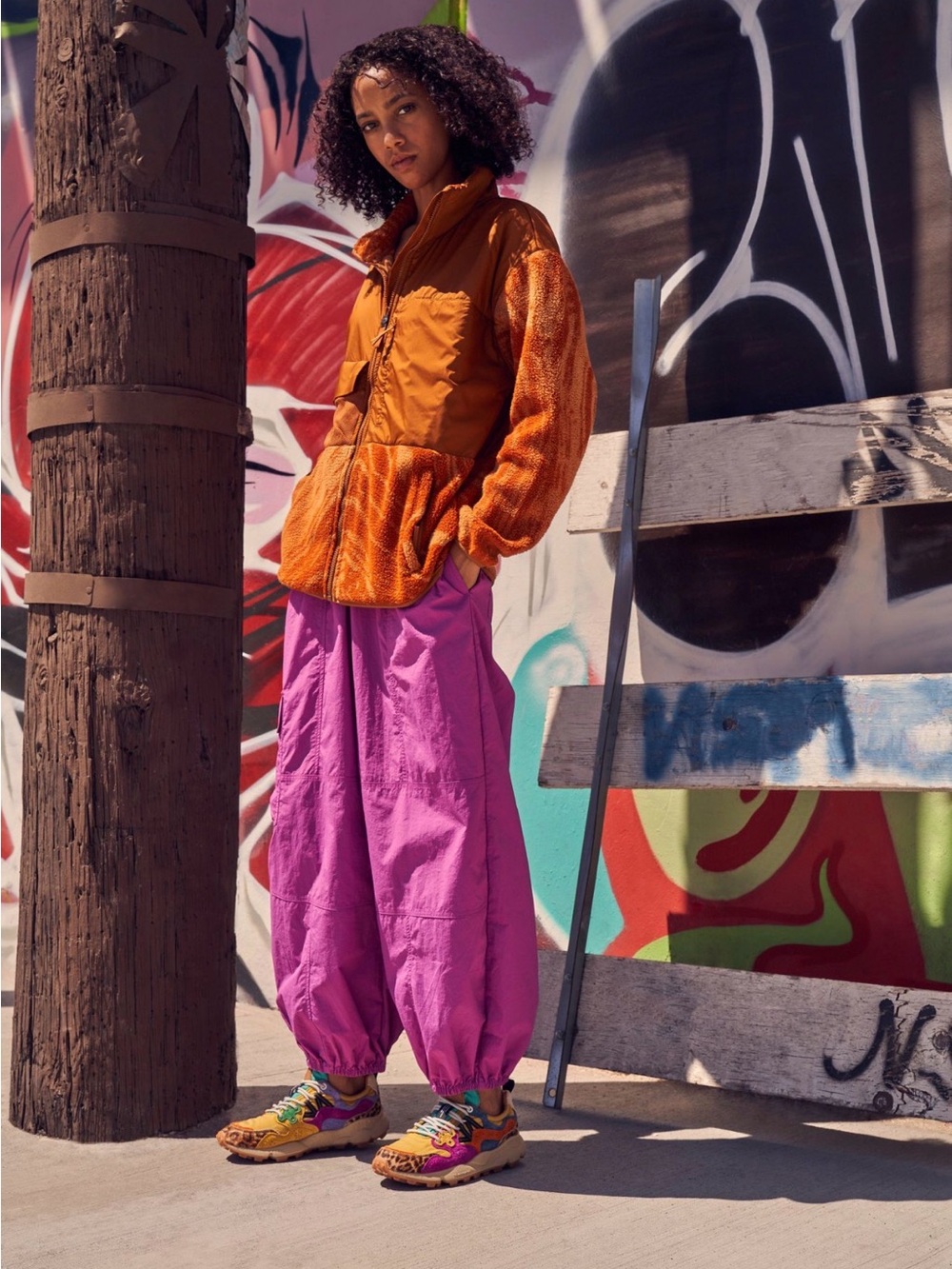 Urban Outfitters Purple Small Cargo Jogger Trousers - Picture 6 of 10